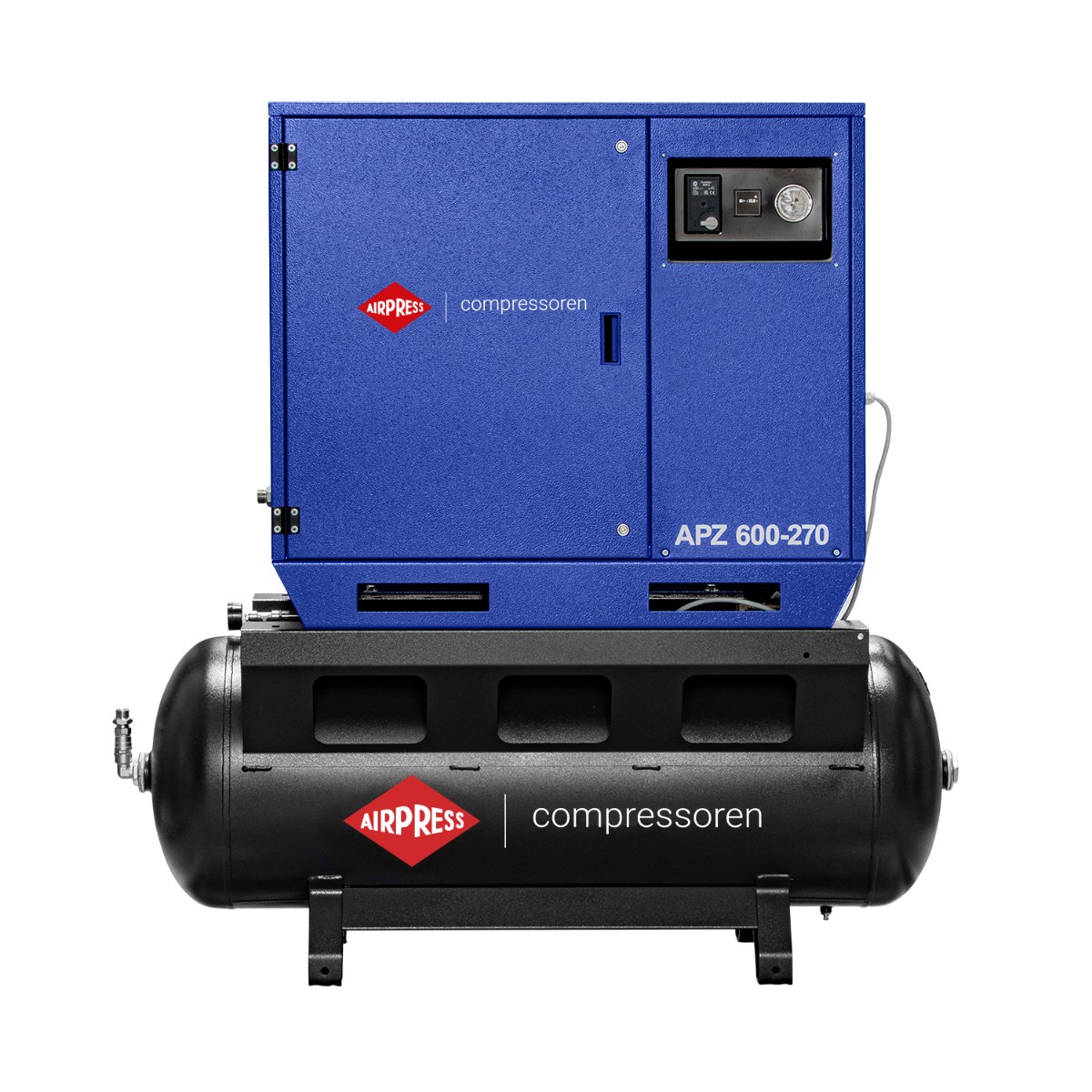 Druckluft- Kompressor 4,0 PS 270 Liter 10 bar HK600-270 Typ 360565 