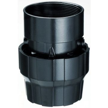 Übergangsmuffe Aluminium 40 mm x 1 1/2" Innengewinde