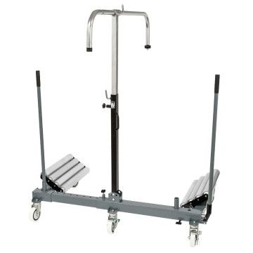 B-Ware Radmontagegerät 1500 kg für Räder bis 110 cm Breite und 100–220 cm Durchmesser