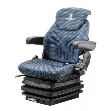 Maximo H M Stof Blauw/zwart + eindschakelaar met Gordel
