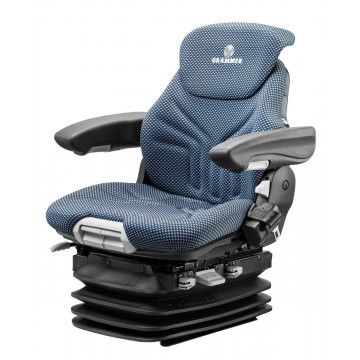 GRAMMER Staplersitz Maximo H XXL Stof blau/schwarz 12V 1292187