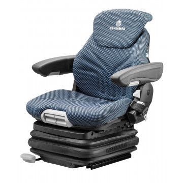 GRAMMER Staplersitz Primo EL Plus 12V Stoff blau/schwarz 1292328