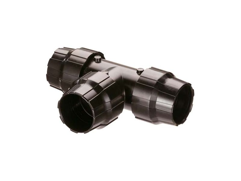 T-Stück Muffe Aluminium 40 mm