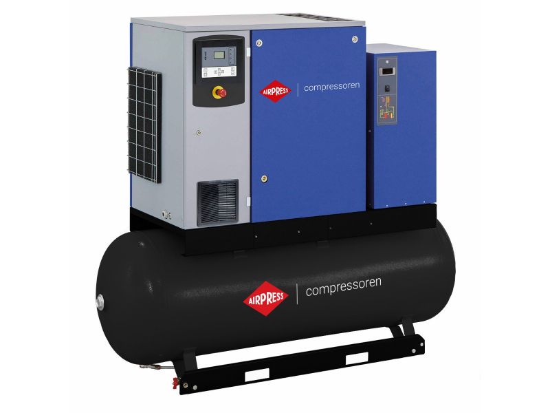 Schraubenkompressor APS 10DD IVR Combi Dry 13 bar 10 PS/7.5 kW 270-1258 l/min 500 l