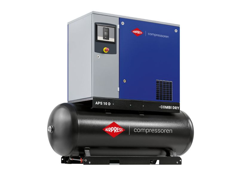 Schraubenkompressor APS 10D Combi Dry G3 10 bar 10 PS/7.5 kW 1133 l/min 500 l