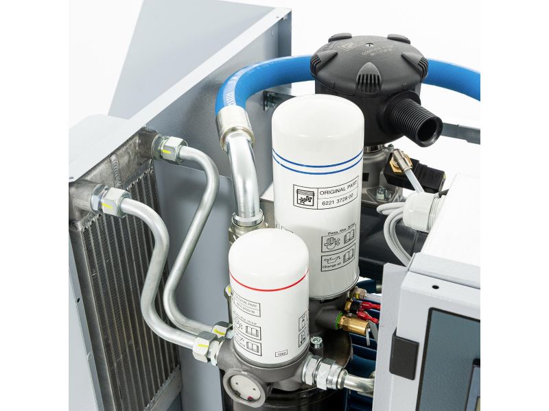 Schraubenkompressor APS 15 Basic Combi Dry 10 bar 15 PS/11 kW 1416 l/min 500 l