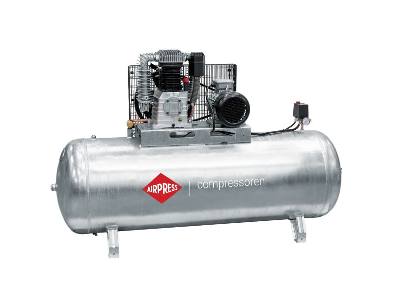 Kompressor G 1000-500 Pro 11 bar 7.5 PS/5.5 kW 698 l/min 500 l galvanisiert
