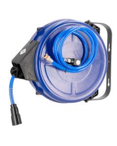 Druckluft-Schlauchtrommel 12m 3/8" 9.5x13.5mm zur Wandmontage