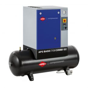 Schraubenkompressor APS 7.5 Basic G2 Combi 10 bar 7.5 PS/5.5 kW 780 l/min 200 l
