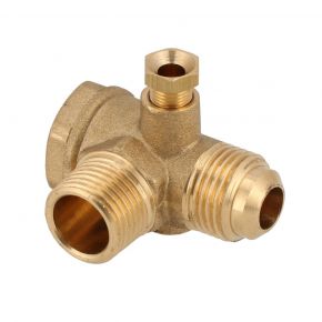Rückschlagventil Winkel 1/2" x 1/2" x 1/8"