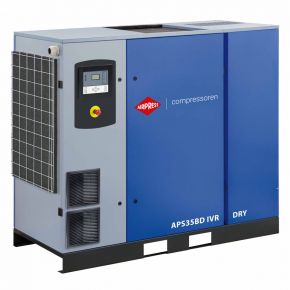 Schraubenkompressor APS 35BD IVR Dry 13 bar 35 PS/26 kW 767-4835 l/min