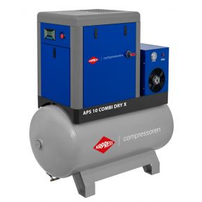 Schraubenkompressor APS 10 Combi Dry X 10 bar 10 PS/7.5 kW 920 l/min 500 l