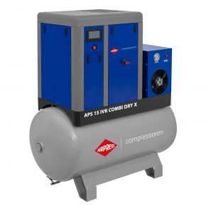 Schraubenkompressor APS 15 IVR Combi Dry X 10 bar 15 PS/11 kW 490-1410 l/min 500 l