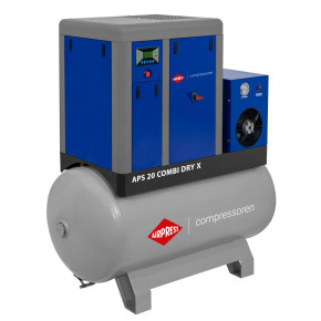 Schraubenkompressor APS 20 Combi Dry X 10 bar 20 PS/15 kW 1870 l/min 500 l
