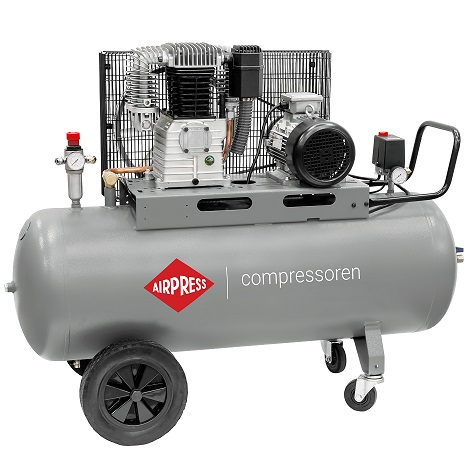 Airpress® Druckluft Kompressor 3 PS 2,2 kW 10 bar 100 l Kolbenkompressor 230 V 