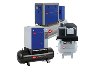 Airpress Schraubenkompressoren
auf Druckluftbehälter