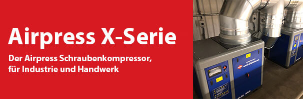 Airpress X Serie Schraubenkompressoren