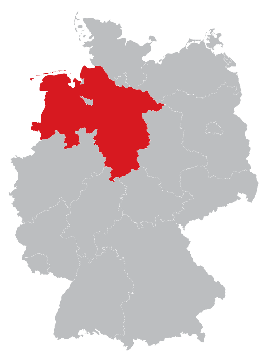 Airpress Karte Niedersachsen